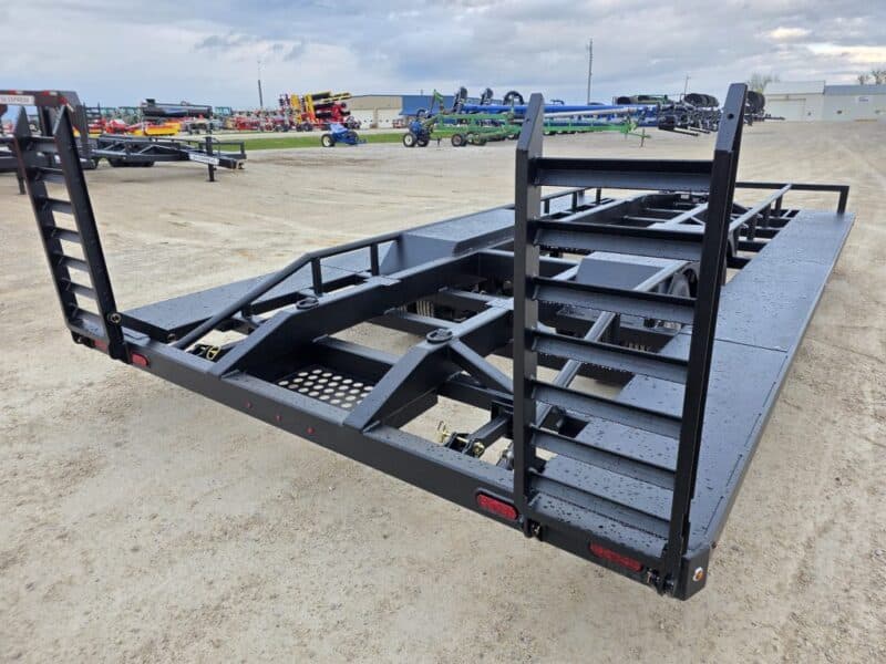 New SS EXPRESS Bumper Pull Manure Boat Trailer For Wolverine and Crawler Agitation Boats