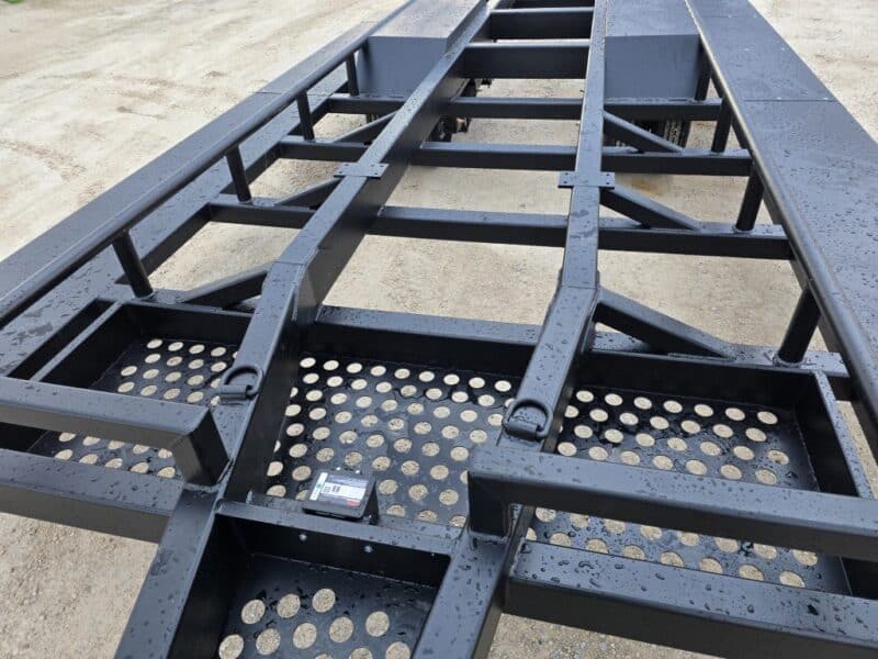 New SS EXPRESS Bumper Pull Manure Boat Trailer For Wolverine and Crawler Agitation Boats