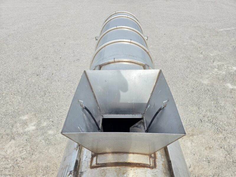 U-4876 1990 Polar 7000 Gallon Stainless Steel Semi Tanker w. 14in Unload