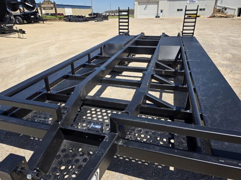 New SS EXPRESS Bumper Pull Manure Boat Trailer For Wolverine and Crawler Agitation Boats