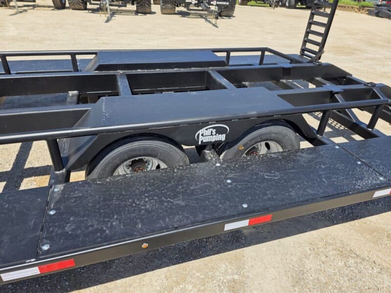 New SS EXPRESS Bumper Pull Manure Boat Trailer For Wolverine and Crawler Agitation Boats