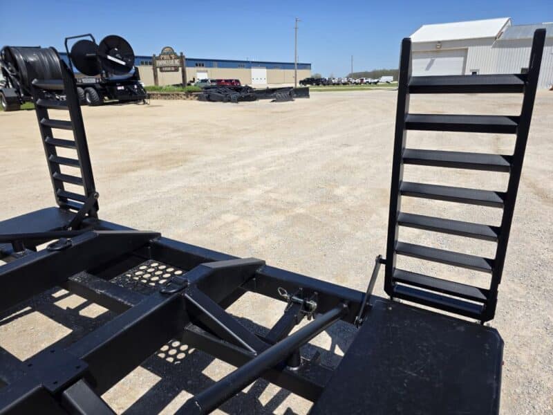 New SS EXPRESS Bumper Pull Manure Boat Trailer For Wolverine and Crawler Agitation Boats