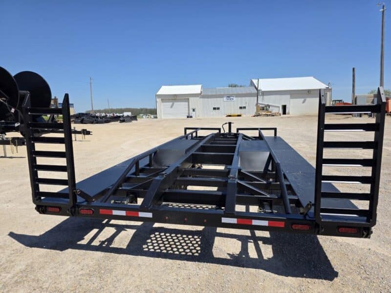 New SS EXPRESS Bumper Pull Manure Boat Trailer For Wolverine and Crawler Agitation Boats