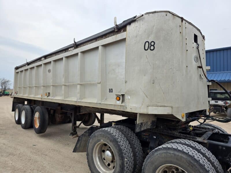 D-13 28′ Aluminum Dump Trailer