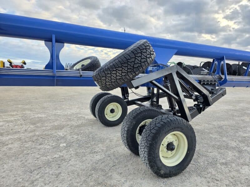 New 62ft Phil’s 12″ Turbo Blaster Lagoon Pump w/ 10″ Agitation Gun & Outrigger Wheels