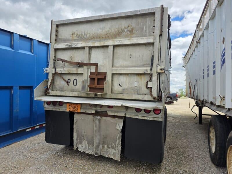 D-13 28′ Aluminum Dump Trailer