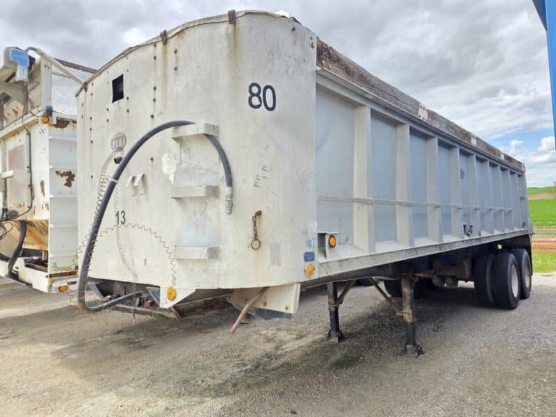 D-13 28′ Aluminum Dump Trailer