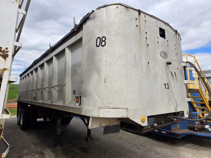 D-13 28′ Aluminum Dump Trailer