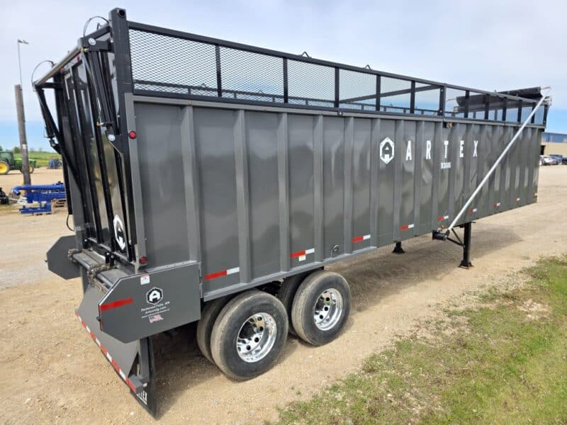 New Artex TR3606-8 Feedbox Air Swing Gate w. Extra LED Lights & Tarp