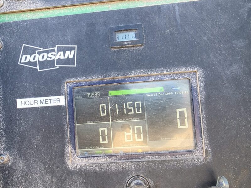 AC-115 750 CFM 2015 Doosan Cummins Engine Air Compressor