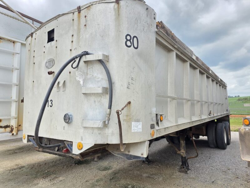 D-13 28′ Aluminum Dump Trailer