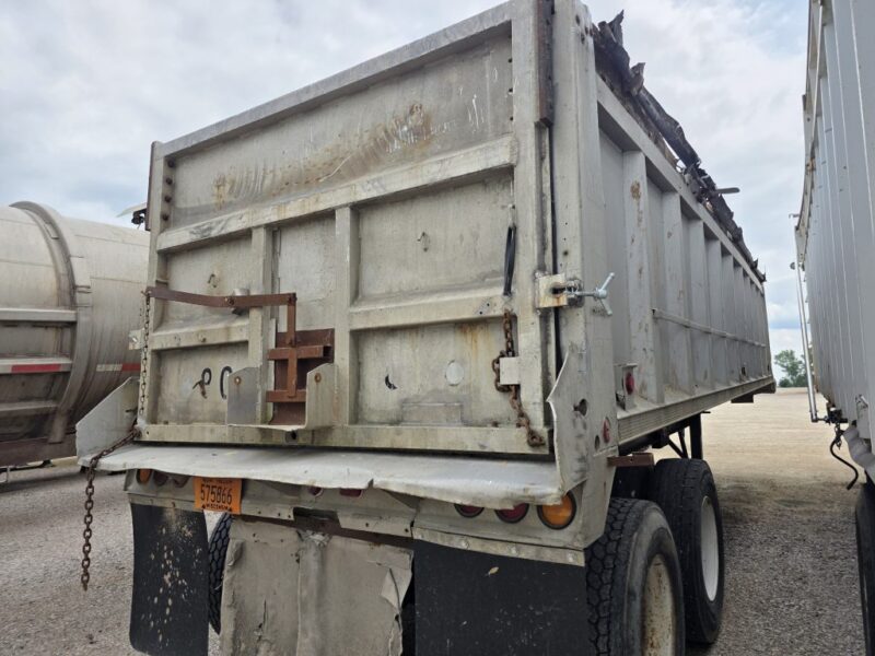 D-13 28′ Aluminum Dump Trailer