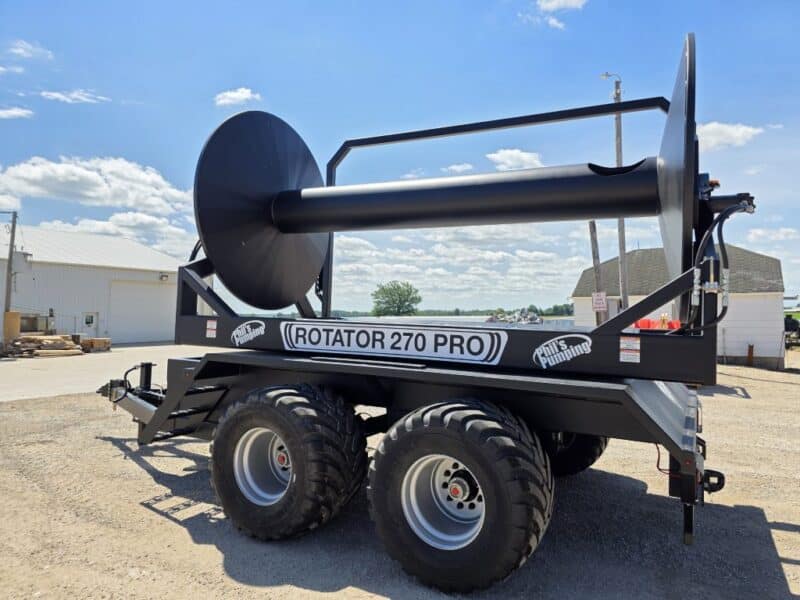 New BLACKOUT Phil’s Pumping Rotator 270 PRO Turn Table Cart, 14-10″ MAX Hose Capacity