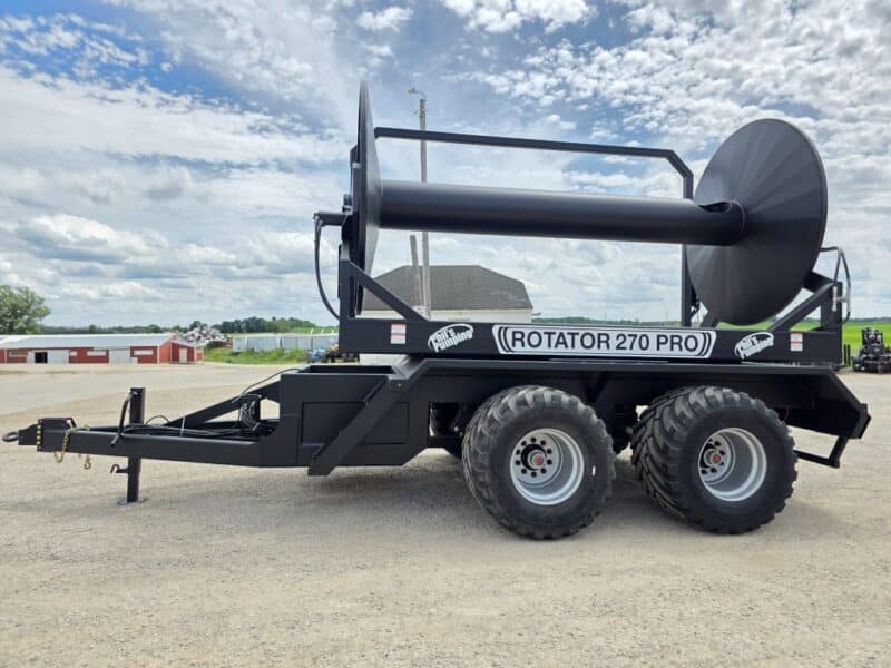 New BLACKOUT Phil’s Pumping Rotator 270 PRO Turn Table Cart, 14-10″ MAX Hose Capacity