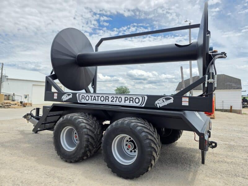 New BLACKOUT Phil’s Pumping Rotator 270 PRO Turn Table Cart, 14-10″ MAX Hose Capacity