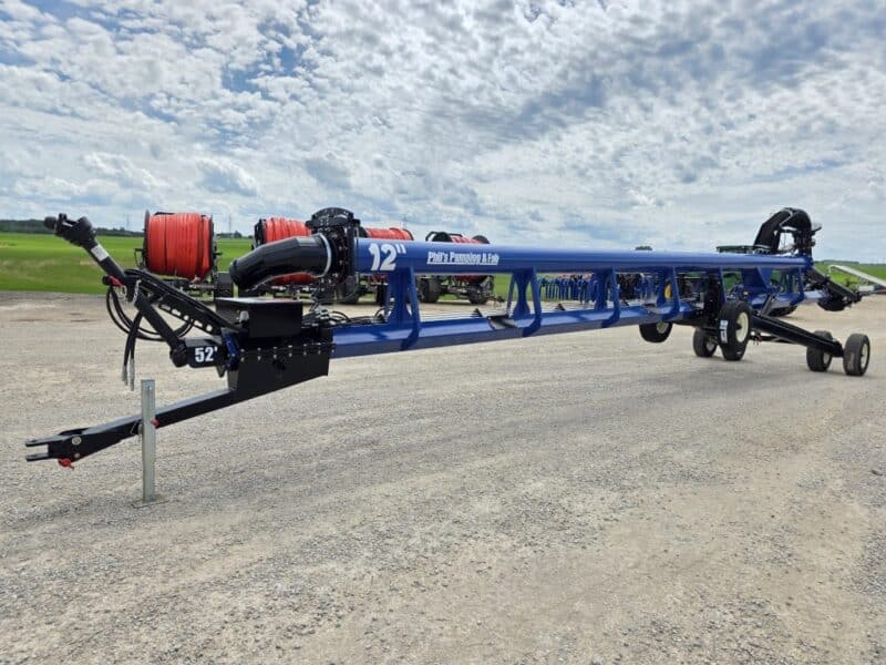 New 52ft Phil’s Pumping & Fab, Inc. 12″ Turbo Blaster Lagoon Pump w. 16′ Wall Walker Option