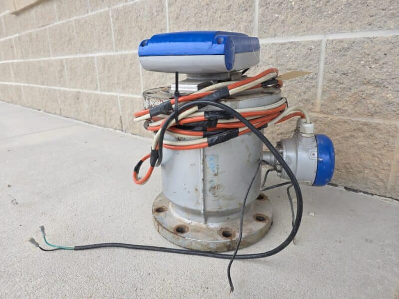 Used 6″ Krohne Flowmeter Tube with Metering Head