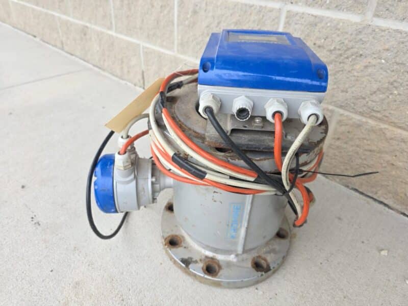 Used 6″ Krohne Flowmeter Tube with Metering Head
