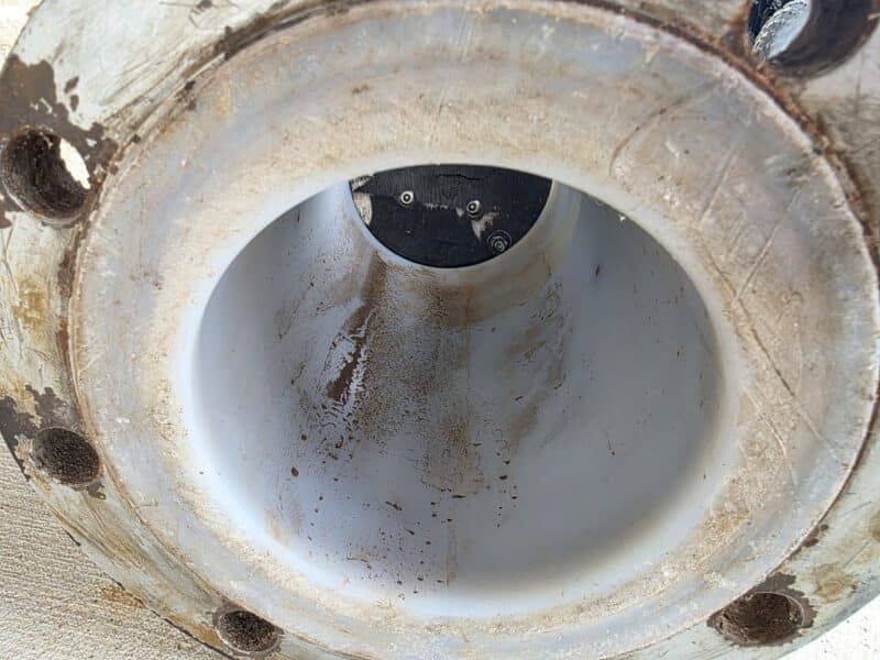 Used 6″ Krohne Flowmeter Tube with Metering Head