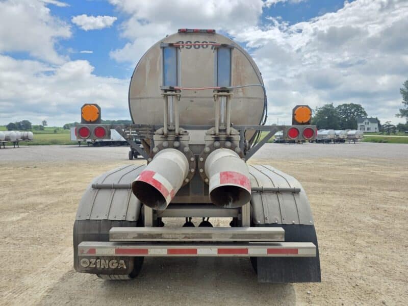 Dual 12″ U-4890 1996 Trailer 6000 Gallon Stainless Steel Semi Tanker