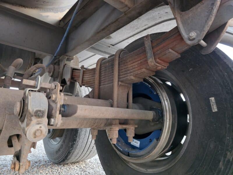 Dual 12″ U-4890 1996 Trailer 6000 Gallon Stainless Steel Semi Tanker w. 20″ Swivel