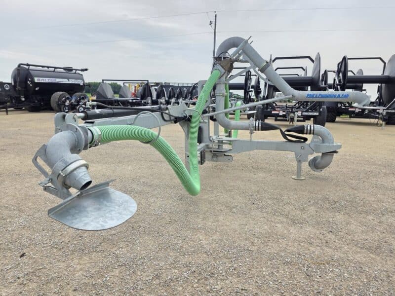 WER 60′ Splash Pan with Folding Wings-3 Nozzle