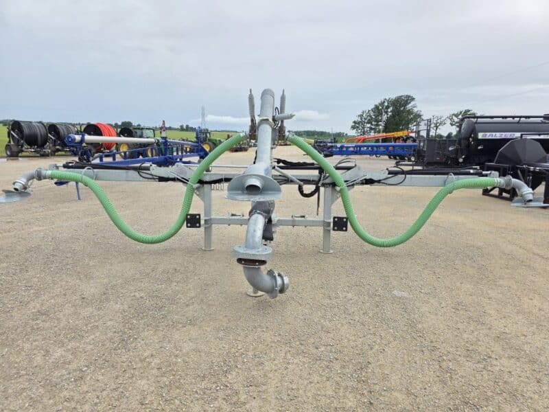 WER 60′ Splash Pan with Folding Wings-3 Nozzle