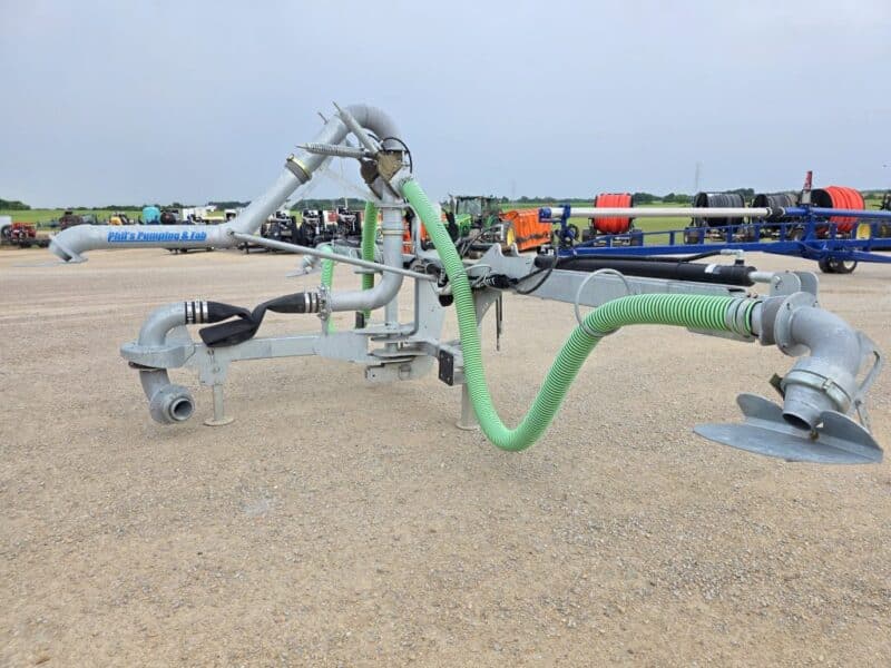 WER 60′ Splash Pan with Folding Wings-3 Nozzle