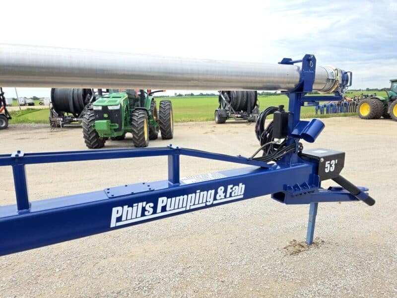 8″ Phil’s 53′ Turbo Blaster Lagoon Pump