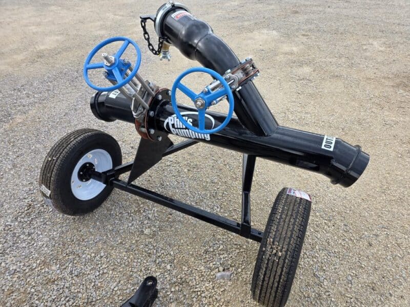 New 8″ Phil’s Inline Pig Launcher
