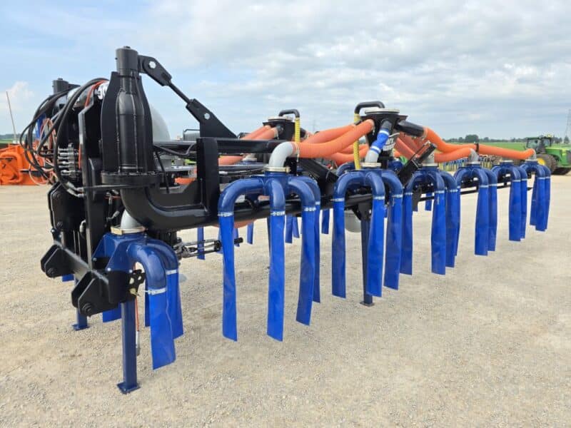 New 56′ Dribble Bar w. H.D. 8″ Stinger w. Mini Manifolds to 4″ Hoses