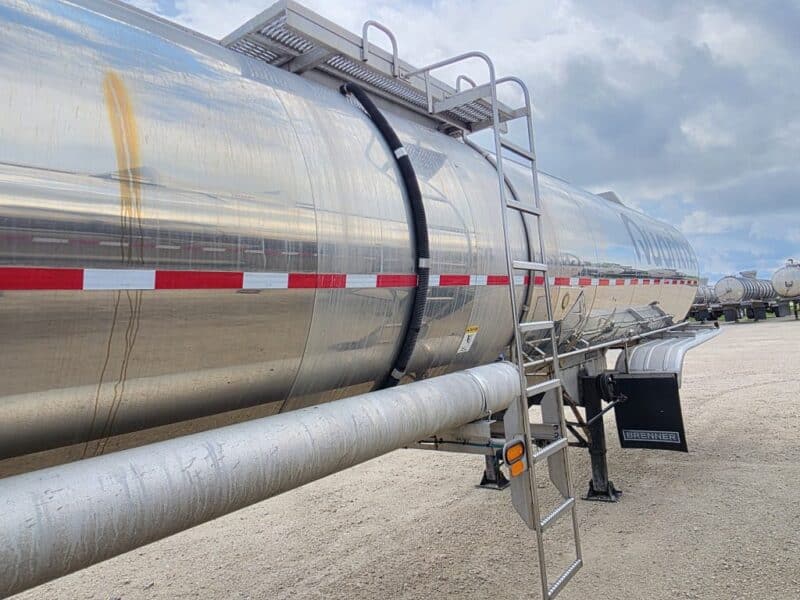 U-4897 2010 Brenner 7000 Gallon Stainless Steel Semi Tanker