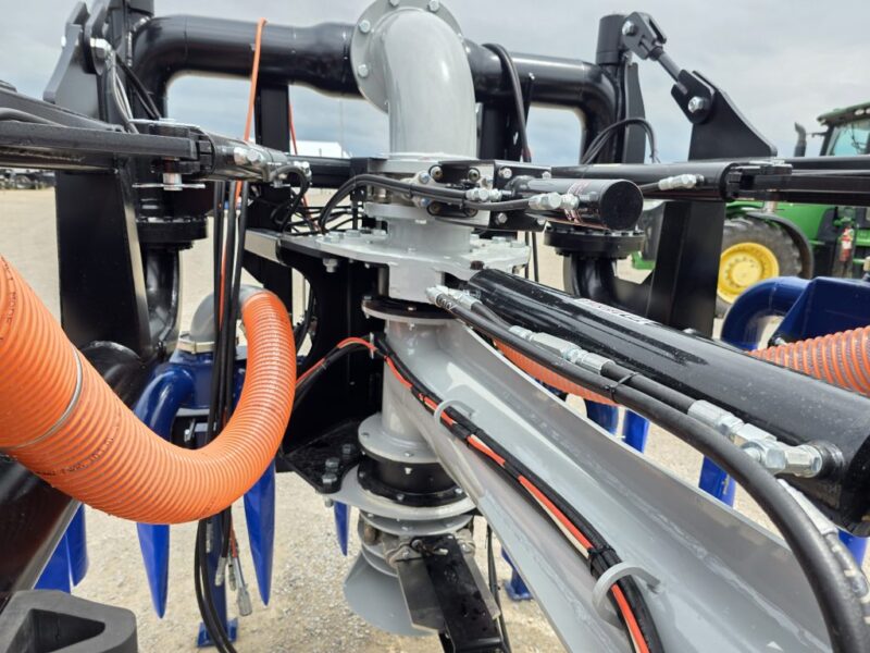 New 48′ Dribble Bar w. H.D. 8″ Stinger w. Mini Manifolds to 4″ Hoses