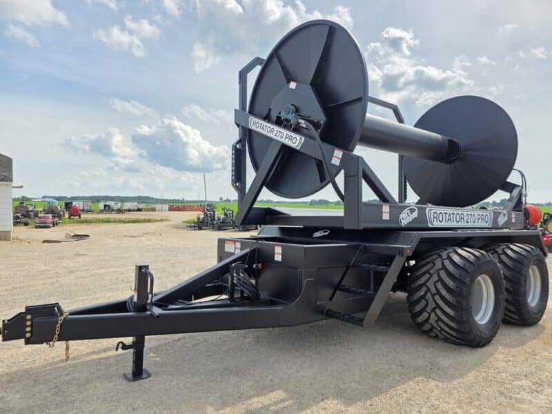 New BLACKOUT Phil’s Pumping Rotator 270 PRO Turn Table Cart, 14-10″ MAX Hose Capacity