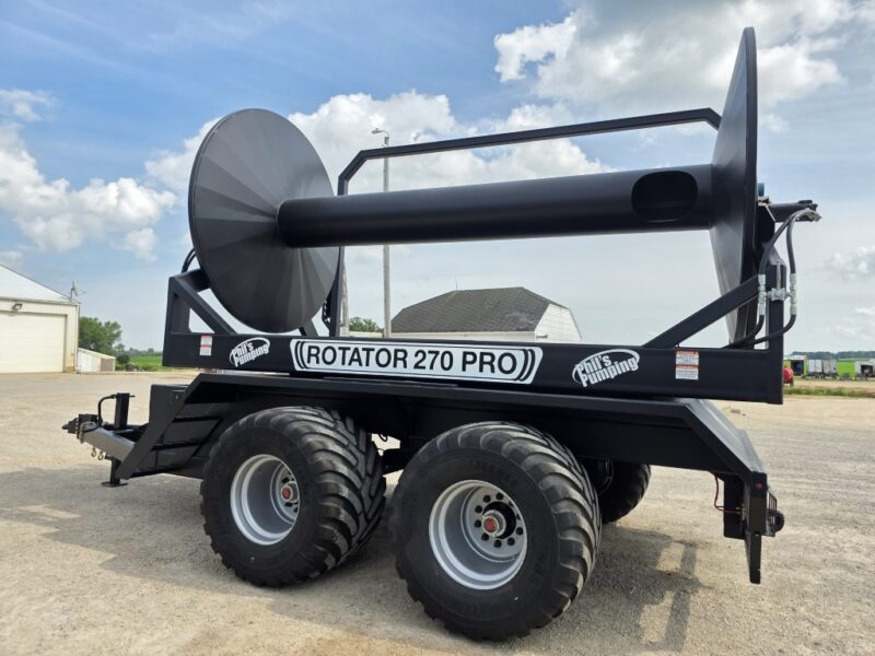 New BLACKOUT Phil’s Pumping Rotator 270 PRO Turn Table Cart, 14-10″ MAX Hose Capacity