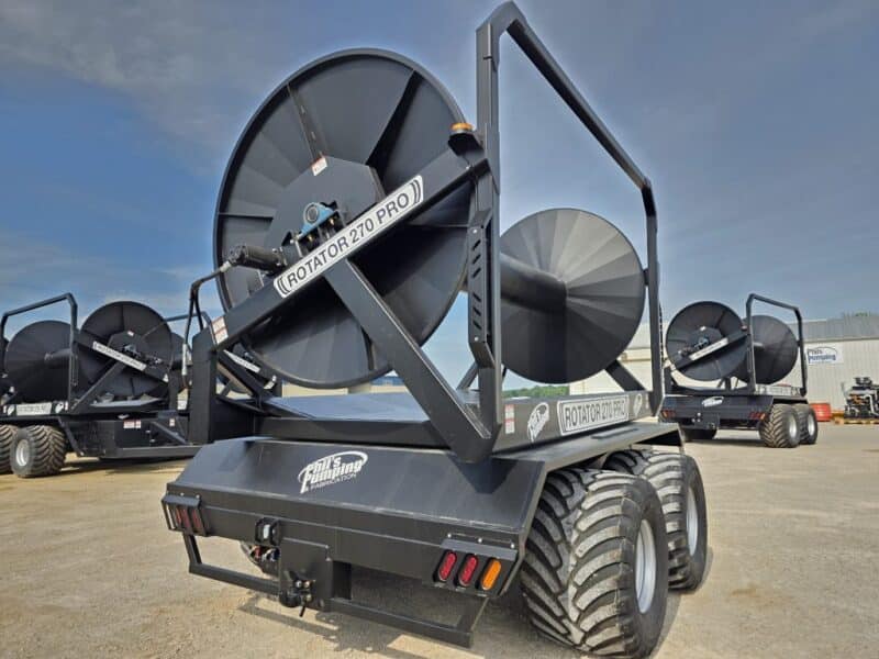 New BLACKOUT Phil’s Pumping Rotator 270 PRO Turn Table Cart, 14-10″ MAX Hose Capacity