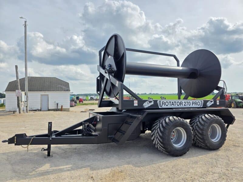 New BLACKOUT Phil’s Pumping Rotator 270 PRO Turn Table Cart, 14-10″ MAX Hose Capacity