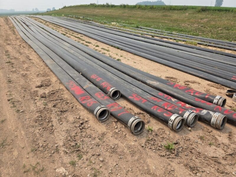 7647Ft of 8″ TPU Supply Hose with Coupler Sets