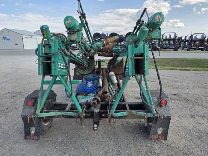 (2) 8′ Houle Pit Pumps and Trailer