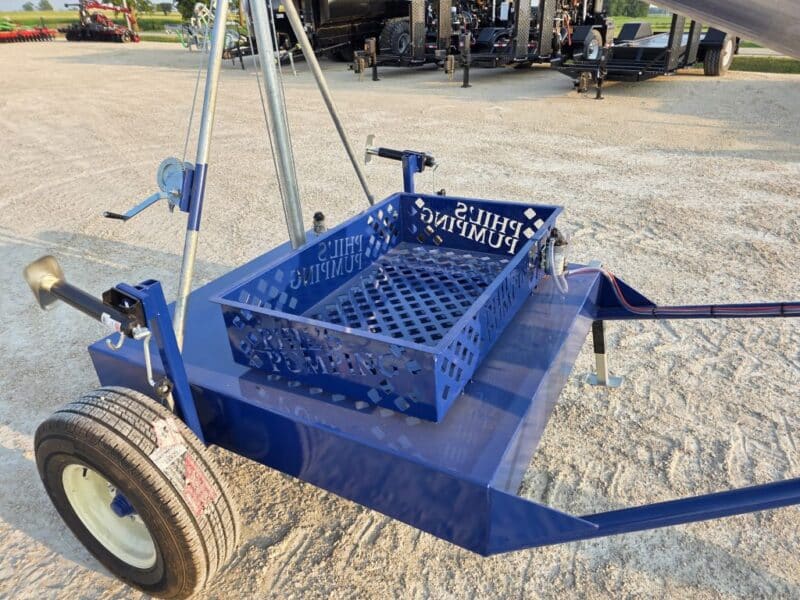New Heavy Duty 12″x 14″ Phil’s Pumping & Fab. Inc  Aluminum Load Stand