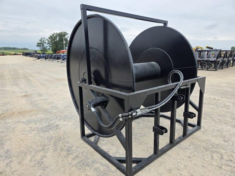 3 Pt Hose Reel Holds 1 Mile of 6″