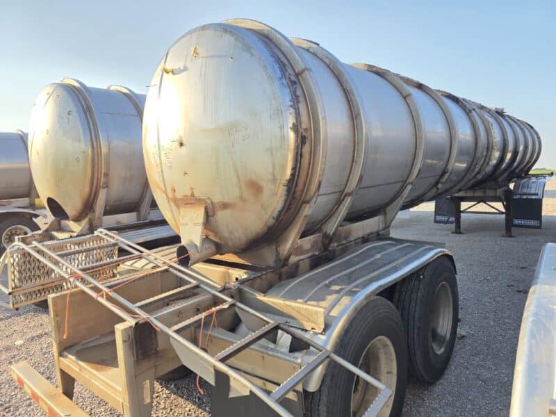 U-4896 1997 Brenner 6800 Gallon Stainless Steel Semi Tanker