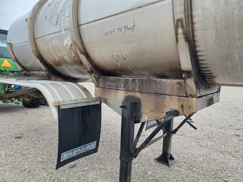 U-4897 2010 Brenner 7000 Gallon Stainless Steel Semi Tanker