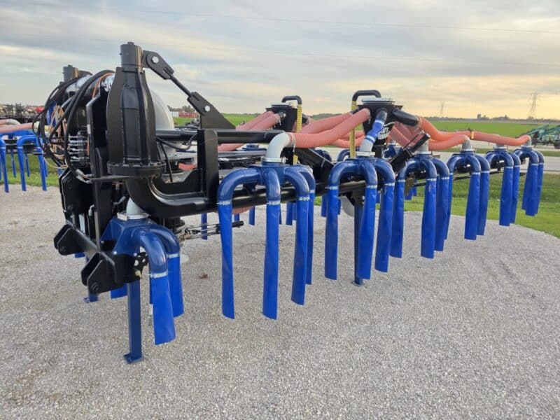 New 56′ Dribble Bar w. H.D. 8″ Stinger w. Mini Manifolds to 4″ Hoses
