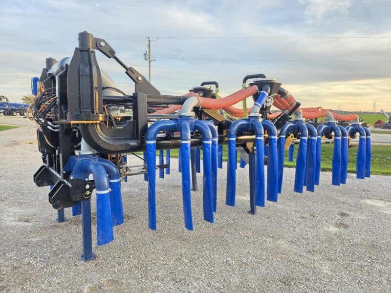 New 56′ Dribble Bar w. H.D. 8″ Stinger w. Mini Manifolds to 4″ Hoses