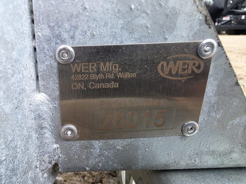 26015 WER 4500 Inline Manure Chopper Unit