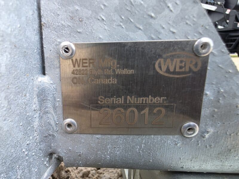26012 WER 4500 Inline Manure Chopper Unit