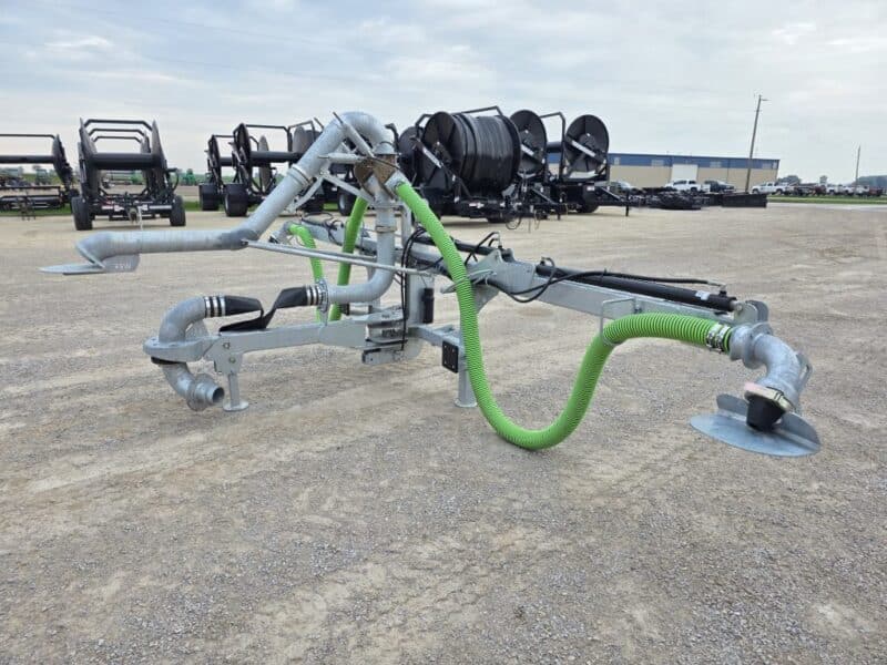 WER 60′ Splash Pan with Folding Wings-3 Nozzle