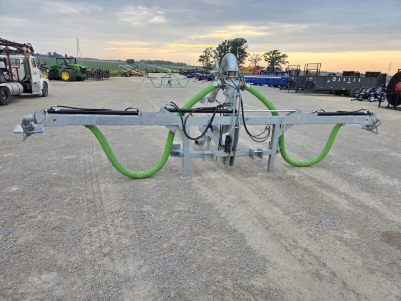 WER 60′ Splash Pan with Folding Wings-3 Nozzle
