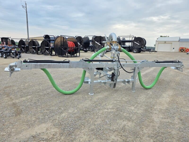 WER 60′ Splash Pan with Folding Wings-3 Nozzle